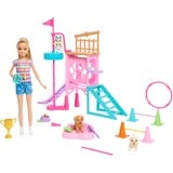 Mattel Barbie Family & Friends - Stacie's Puppy Playground Pop 