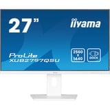 iiyama ProLite XUB2797QSU-W2 27" monitor Wit, 100 Hz, HDMI, DisplayPort, USB, Adaptive Sync