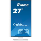 iiyama ProLite XUB2797QSU-W2 27" monitor Wit, 100 Hz, HDMI, DisplayPort, USB, Adaptive Sync