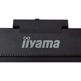 iiyama Prolite XUB2490HSUH-B1 23.8" monitor Zwart, Webcam, VGA, HDMI, DisplayPort, USB, Audio