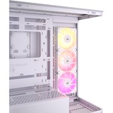 Corsair 3500X ARGB midi tower behuizing Wit | 2x USB-A | 1x USB-C | RGB | Tempered Glass