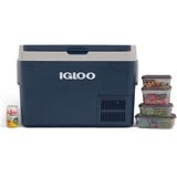 Igloo ICF60 AC/DC met compressor koelbox Blauw, 59 liter