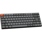 Keychron K3 Max-H3, toetsenbord Grijs/zwart, BE Lay-out, Gateron Low Profile 2.0 Mechanical Brown, RGB leds, 75%, Double-shot ABS, Hot-swappable, Bluetooth, 2.4GHz