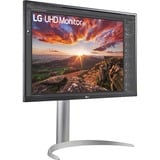 LG 27UP85NP-W 27" 4K UHD monitor Wit/zilver, 2x HDMI, DisplayPort, 2x USB-A, USB-C