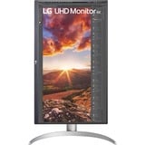 LG 27UP85NP-W 27" 4K UHD monitor Wit/zilver, 2x HDMI, DisplayPort, 2x USB-A, USB-C