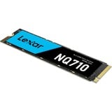 Lexar NQ710, 2 TB SSD Zwart/blauw, PCIe 4.0 x4, NVMe 1.4, M.2 2280