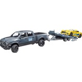 bruder RAM 2500 Power Wagon en Roadster Bruder Racing Team Modelvoertuig 02504