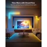 Govee Envisual TV Backlight T2 sfeerverlichting 10 meter, RGBIC, Wifi, Bluetooth, voor 75 - 85 inch tv's