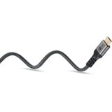 goobay Plus Ultra High-Speed HDMI-kabel Grijs, 1 meter