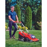 Einhell Accu Grasmaaier RASARRO 36/42 (2x5,2Ah) Rood/zwart, 2x 5.2 Ah PXC accu's en 1x DUO-lader inbegrepen