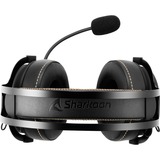 Sharkoon SKILLER SGH50 over-ear gaming headset Zwart, Pc, PlayStation 4, PlayStation 5, Xbox Series S|X