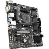 MSI B450M PRO-VDH MAX socket AM4 moederbord Zwart, RAID, Gb-LAN, Sound, µATX