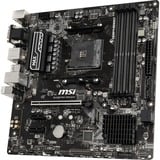 MSI B450M PRO-VDH MAX socket AM4 moederbord Zwart, RAID, Gb-LAN, Sound, µATX