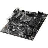 MSI B450M PRO-VDH MAX socket AM4 moederbord Zwart, RAID, Gb-LAN, Sound, µATX