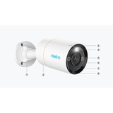 Reolink RLK8-1200B4-A-2.8MM beveiligingsset  beveiligingscamera Wit, 4 stuks, 12 MP, PoE, 2 TB