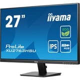 iiyama ProLite XU2763HSU-B1 27" monitor Zwart, 100Hz, HDMI, DisplayPort, USB, Audio, AMD FreeSync