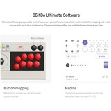 8BitDo Arcade Stick gamepad Grijs