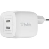 Belkin BoostCharge Pro 2-poorts USB-C GaN-wandlader met PPS (45 W) Zwart