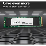 Crucial E100 1 TB SSD PCIe 4.0 x4, NVMe, M.2 2280