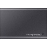 SAMSUNG Portable T7 4 TB externe SSD Grijs, MU-PC4T0T/WW, USB-C 3.2 (10 Gbit/s)