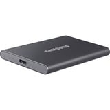 SAMSUNG Portable T7, 4 TB externe SSD Grijs, MU-PC4T0T/WW, USB-C 3.2 (10 Gbit/s)