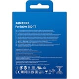 SAMSUNG Portable T7, 4 TB externe SSD Grijs, MU-PC4T0T/WW, USB-C 3.2 (10 Gbit/s)