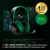 SteelSeries Arctis Nova 5X Wireless over-ear gaming headset Zwart, Bluetooth 5.3 / 2.4 GHz, Xbox Series X|S, Xbox One, PC