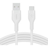 Belkin BoostCharge Flex USB-A/USB-C-kabel Wit, 1 meter