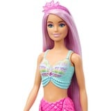 Mattel Barbie Dreamtopia - Zeemeerminpop - New Long Hair Fantasy 