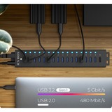 ICY BOX IB-HUB1717-U3 usb-hub 