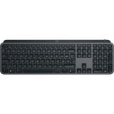 Logitech MX Keys S Wireless, toetsenbord Donkergrijs, BE Lay-out, Membraan, Witte leds