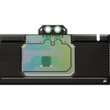 Corsair Hydro X Series iCUE LINK XG7 RGB 40-SERIES GPU Water Block waterkoeling Zwart/transparant, Incl. backplate