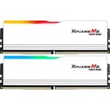 G.Skill 32 GB DDR5-6000 Kit werkgeheugen Wit, F5-6000J3636F16GX2-RM5NRW, Ripjaws M5 Neo RGB, XMP, EXPO