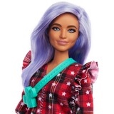 Mattel Barbie Fashionistas #157 - Red Plaid Dress Pop 