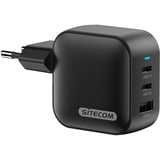 Sitecom 70W GaN Power Delivery Wall Charger Zwart