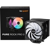 be quiet! Pure Rock Pro 3 LX Black cpu-koeler Zwart