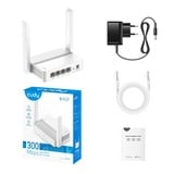 Cudy N300 Wi-Fi Router Wit, Cudy Mesh