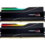 G.Skill 48 GB DDR5-8000 Kit werkgeheugen Zwart, F5-8000J4048G24GX2-TZ5NR, Trident Z5 NEO RGB, XMP, EXPO