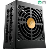 Sharkoon Rebel P20 SFX, 750 Watt voeding  Zwart, 2x PCIe, 1x 12VHPWR, Kabelmanagement