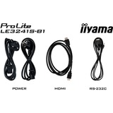 iiyama ProLite LE3241S-B1 32" Public Display Zwart, VGA, HDMI, LAN, Audio, USB 