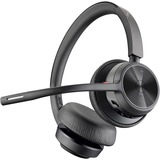 HP Poly Voyager 4320 USB-A on-ear headset Zwart