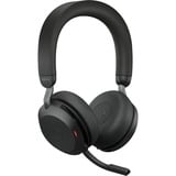 Jabra Evolve2 75 on-ear headset Zwart, Link380c, Inclusief laadstation