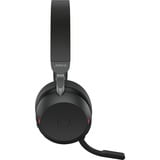 Jabra Evolve2 75 on-ear headset Zwart, Link380c, Inclusief laadstation