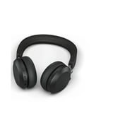 Jabra Evolve2 75 on-ear headset Zwart, Link380c, Inclusief laadstation