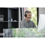 Jabra Evolve2 75 on-ear headset Zwart, Link380c, Inclusief laadstation