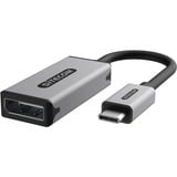 Sitecom USB-C naar DisplayPort 1.4 adapter Grijs