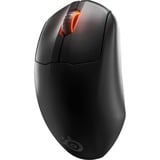 SteelSeries Prime Mini Wireless Gaming Mouse Zwart, 100 - 18.000 CPI, RGB leds