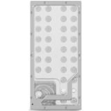 EKWB EK-QuantumX Loophole Distroplate D5 PWM - Silver Transparant/zilver