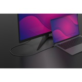 Sitecom USB-C naar HDMI 2.0 kabel Zwart/grijs, 1,8 meter