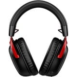 HyperX Cloud III Wireless over-ear gaming headset Zwart/rood, Pc, PlayStation 4, PlayStation 5